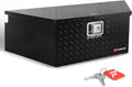 Trailer Tongue Tool Box 39 in Aluminum Diamond Plate - Secure Storage