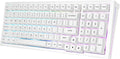 Redragon Creamy Wireless Gaming Keyboard - Hot Swappable, Gasket Structure, RGB Backlit