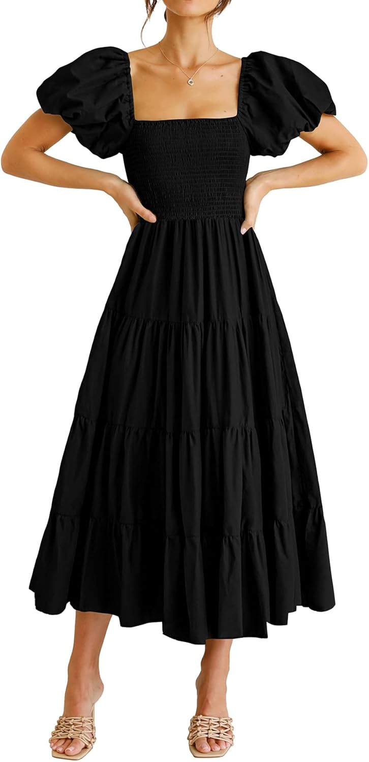 PRETTYGARDEN Women's Casual Summer Midi Dress for Every Occasion