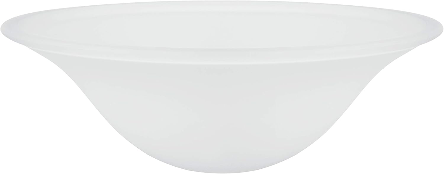 Aspen Creative Frosted Replacement Torchiere Glass Shade 15 in