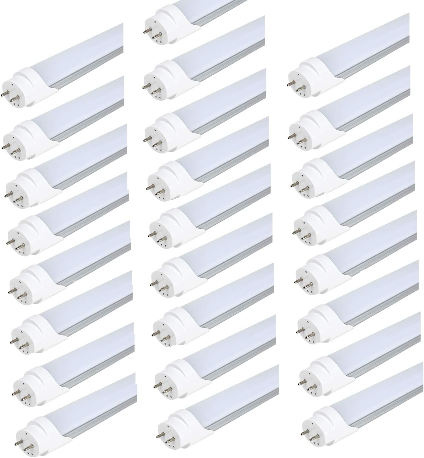 4ft T8 LED Tubes - Energy Saving, Long Lasting, 25 Pack