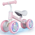 Baby Balance Bike for 1 Year Old - Colorful Lighting First Ride