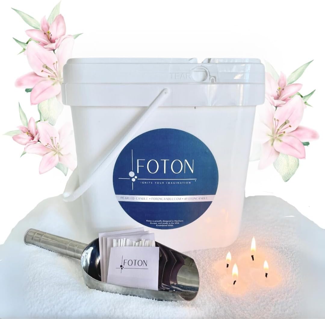 Foton Pearled Candle 9lb - Luxury Tropical Hawaiian Scented