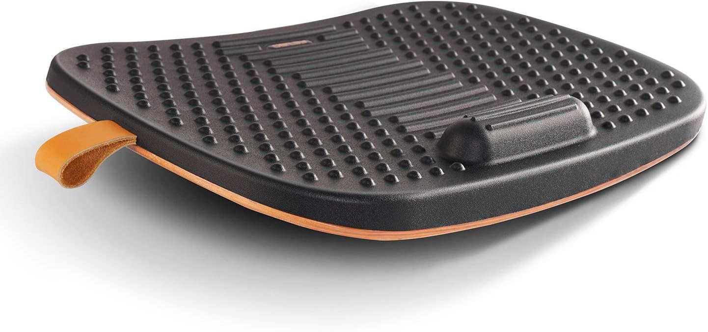 FEZIBO Standing Desk Mat with Anti Fatigue Bar for Comfort