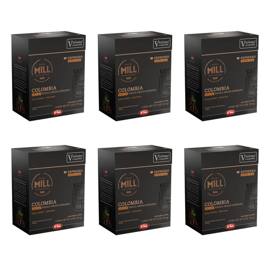 Colombia Decaf Espresso Pods | K-FEE & Verismo Compatible | 72 Pods