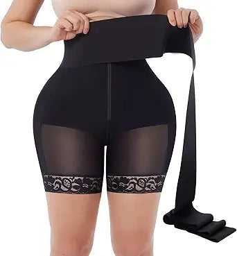 FeelinGirl Tummy Control Faja Butt Lifter Body Shaper Shorts