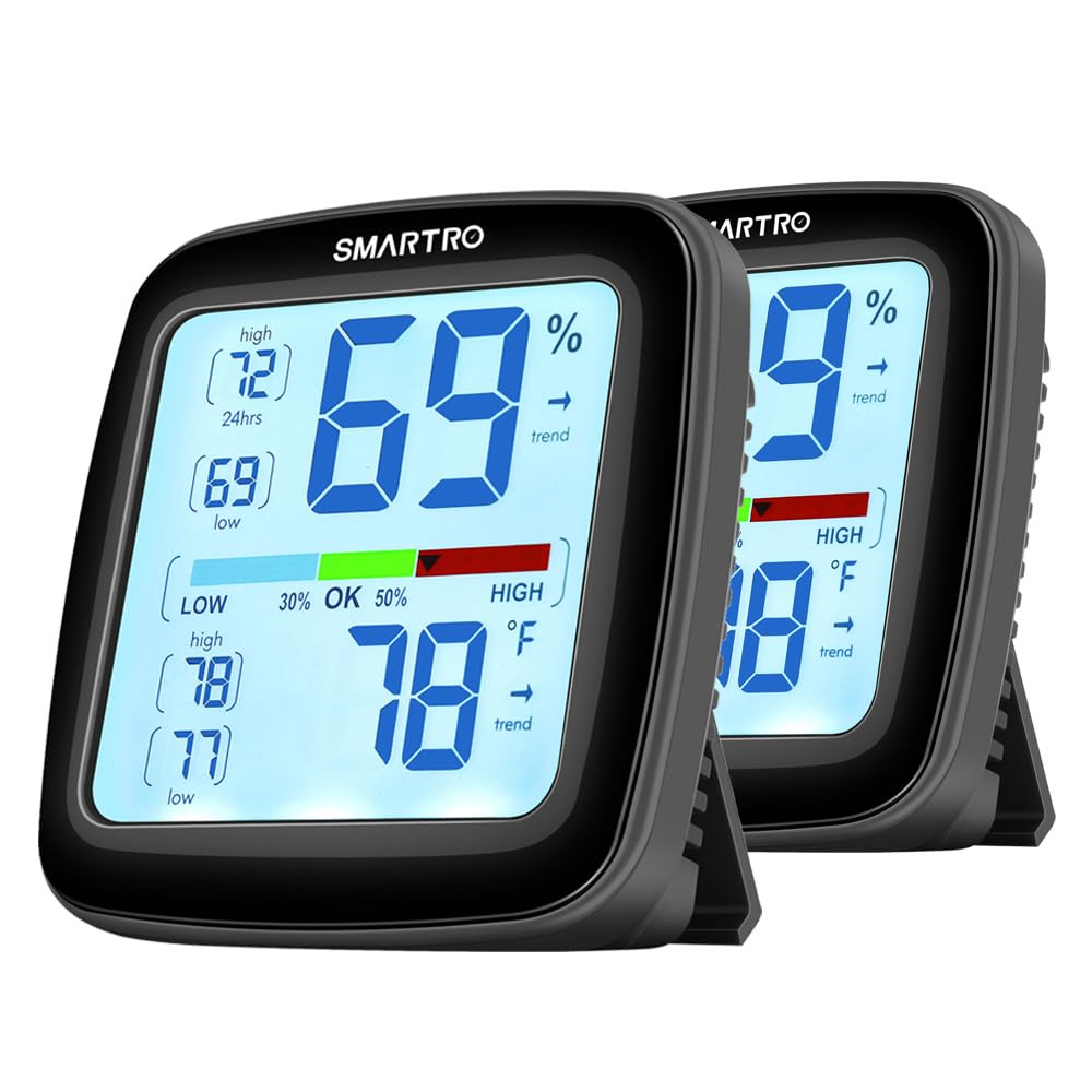 SMARTRO SC42 Digital Hygrometer for Accurate Indoor Readings