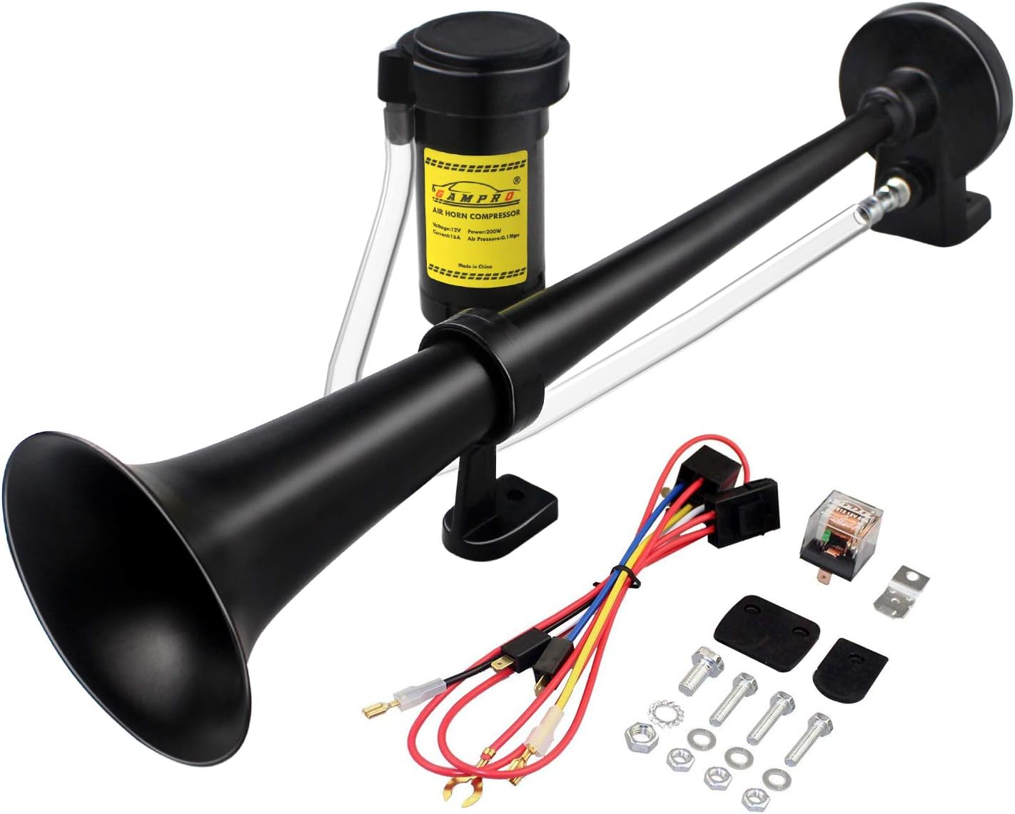 12V 150DB Car Air Horns for Trucks, Boats, and More