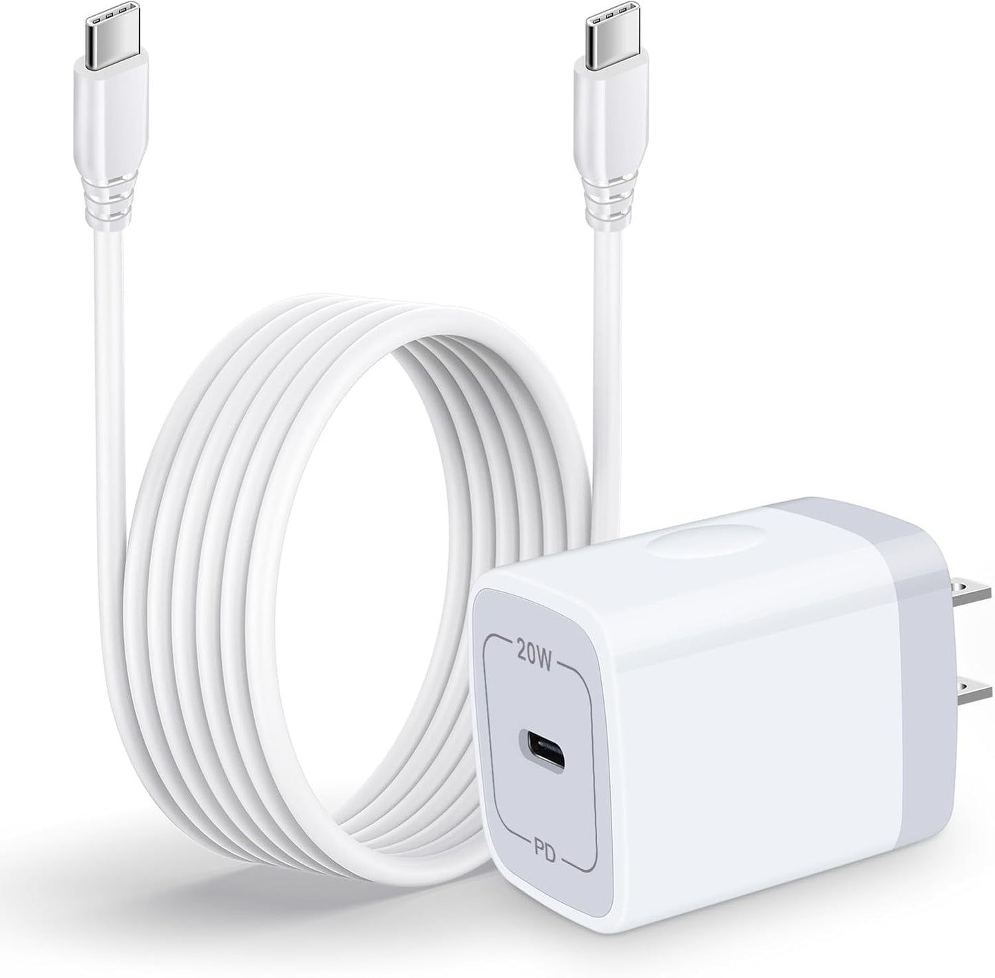 VIFIGEN Fast Charger for Samsung & More | 6FT USB-C Cable