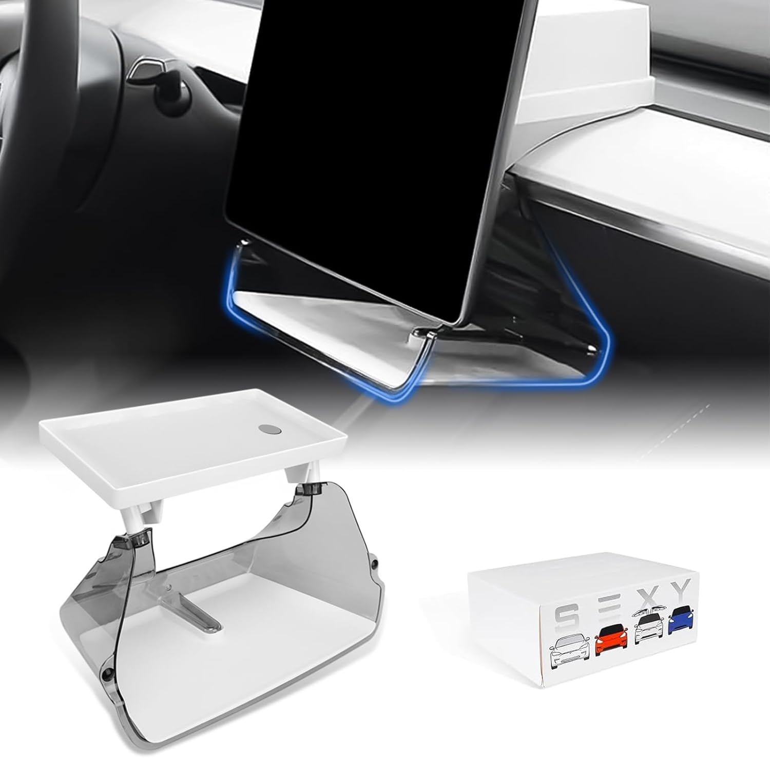 Model 3/Y Under Screen Storage Organizer for Tesla Vehicles