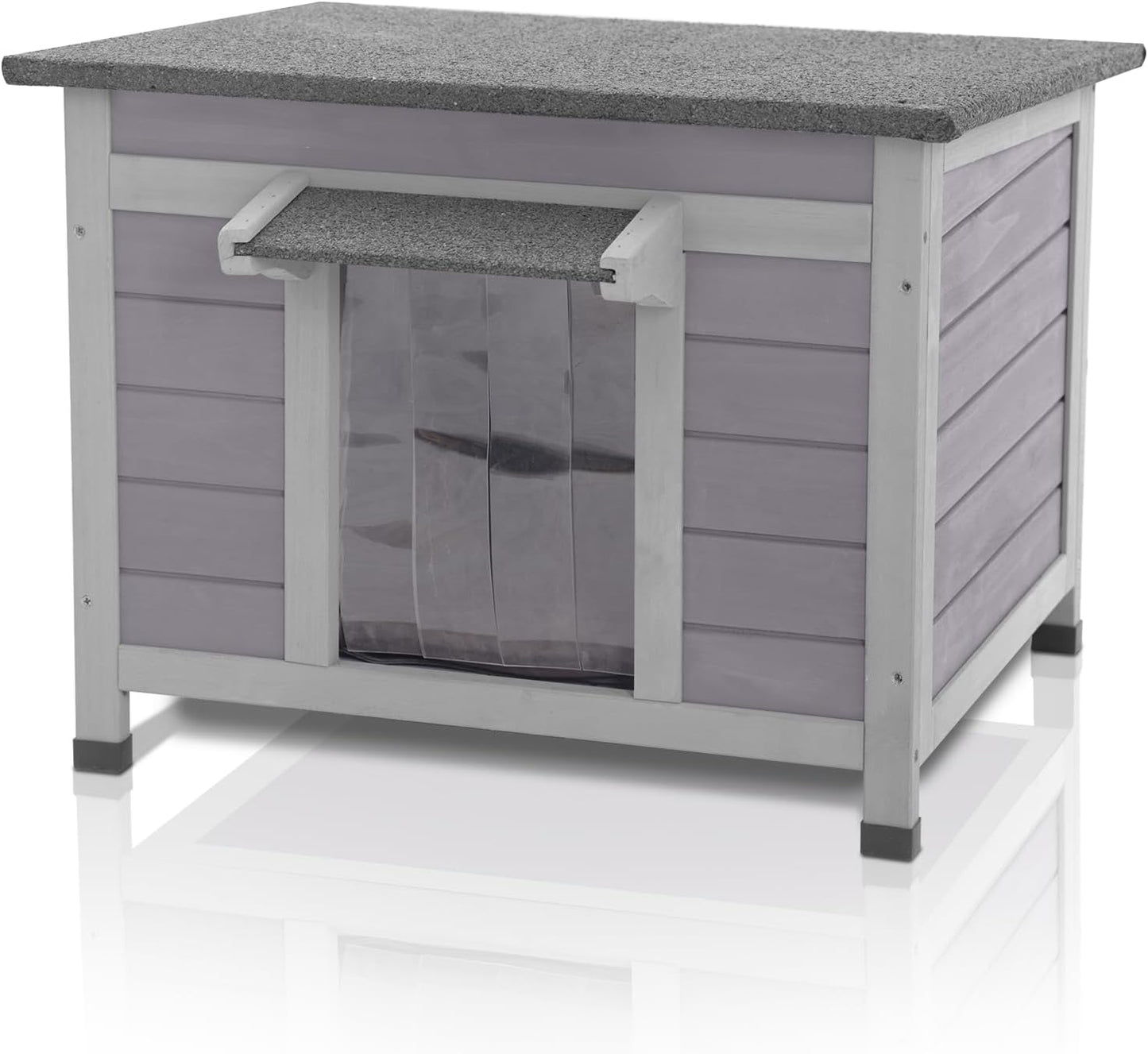 GUTINNEEN Outdoor Cat House for Feral Cats and Small Pets