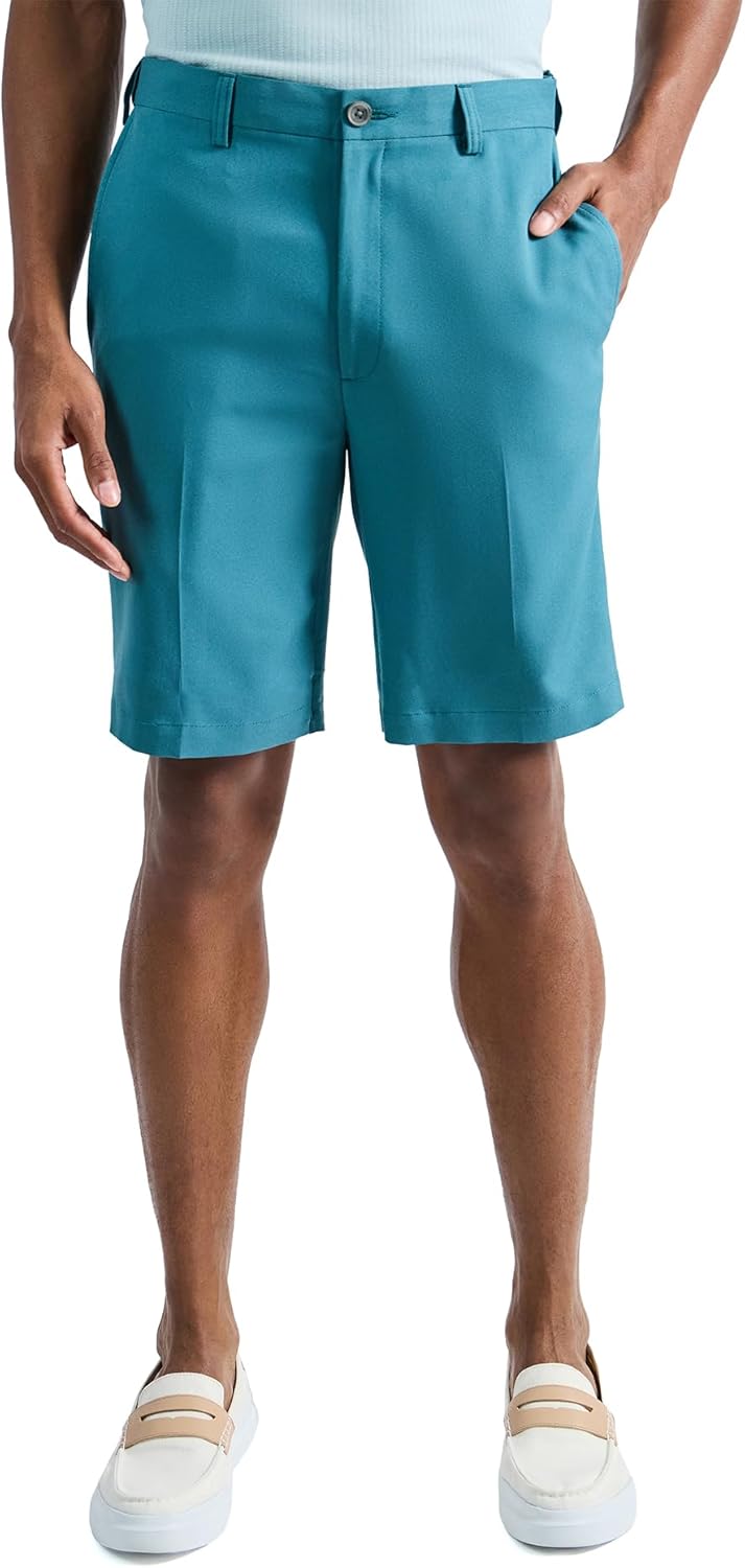 Haggar Men's Cool 18 Pro 4-Way Stretch Golf Shorts Review