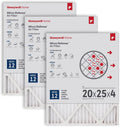 Honeywell Home 20x25x4 MERV 12 Air Filter 3 PACK - Long Lasting