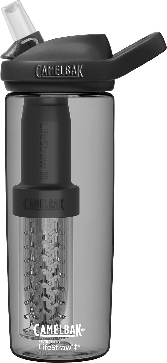 CamelBak Eddy+ Filtered Water Bottle with LifeStraw Technology