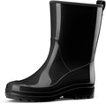 HISEA Women's Mid Calf Rain Boots - Waterproof, Comfortable Mid