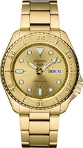 SEIKO Automatic Watch for Men - 5 Sports Gold-Tone Everyday Style