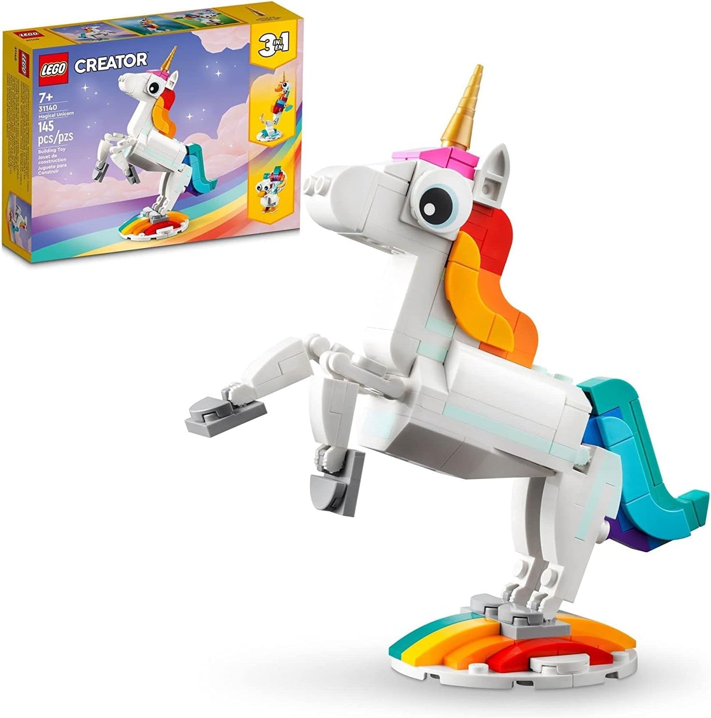 Transforming Unicorn Buildable Toy