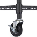 Heavy Duty 3-Inch Casters Set of 4 - Industrial Shelf Wheels for Racks