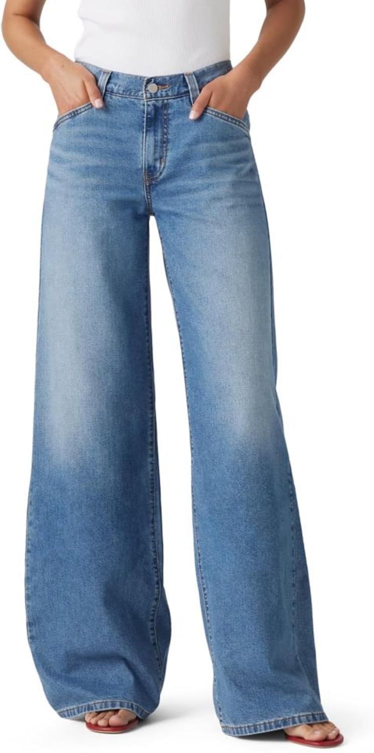 Levi's Womens 94 Baggy Wide Leg Jean for Comfortable Style