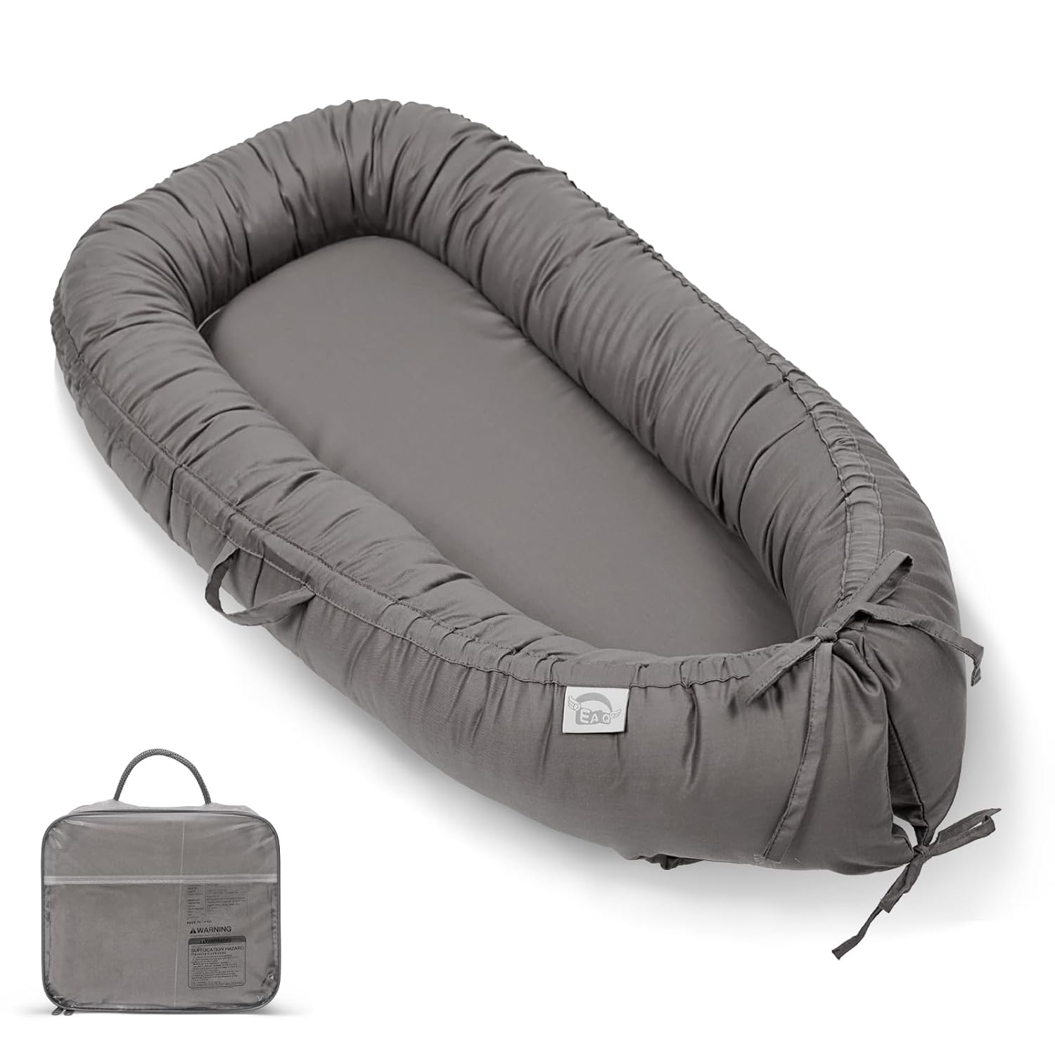 Baby Lounger for Newborns - Soft, Portable Infant Nest Cover