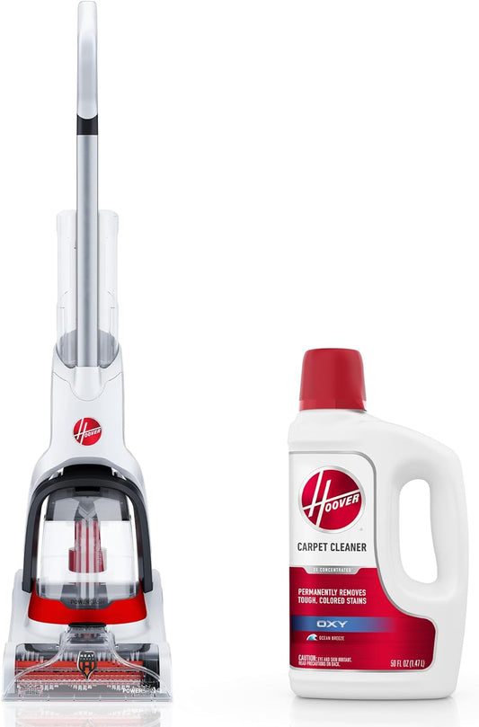 Hoover PowerDash Pet+ Compact Carpet Cleaner for Deep Cleaning
