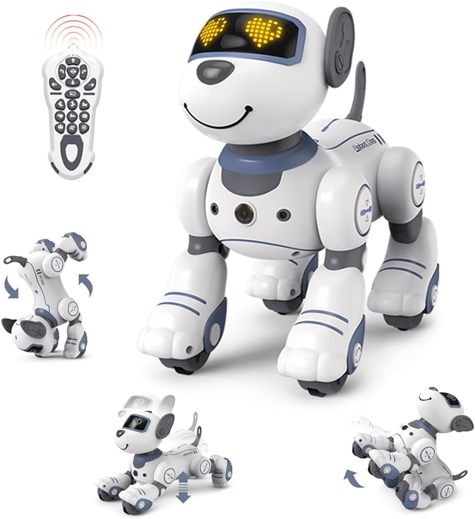 Interactive Robot Dog Toy - Singing & Dancing Fun!