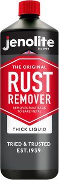 JENOLITE Rust Remover for Metal - Fast Acting No-Drip Thick Liquid