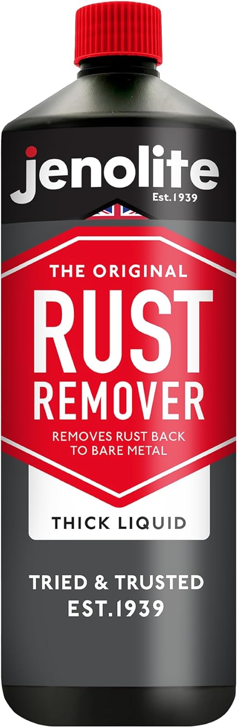 JENOLITE Rust Remover for Metal - Fast Acting No Drip Liquid