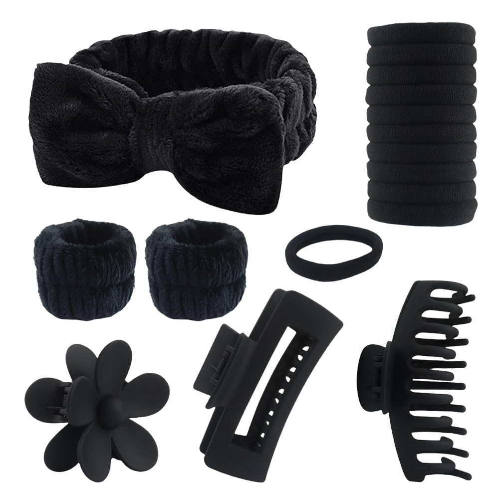 Spa & Makeup Headband Set for Women - 16pcs