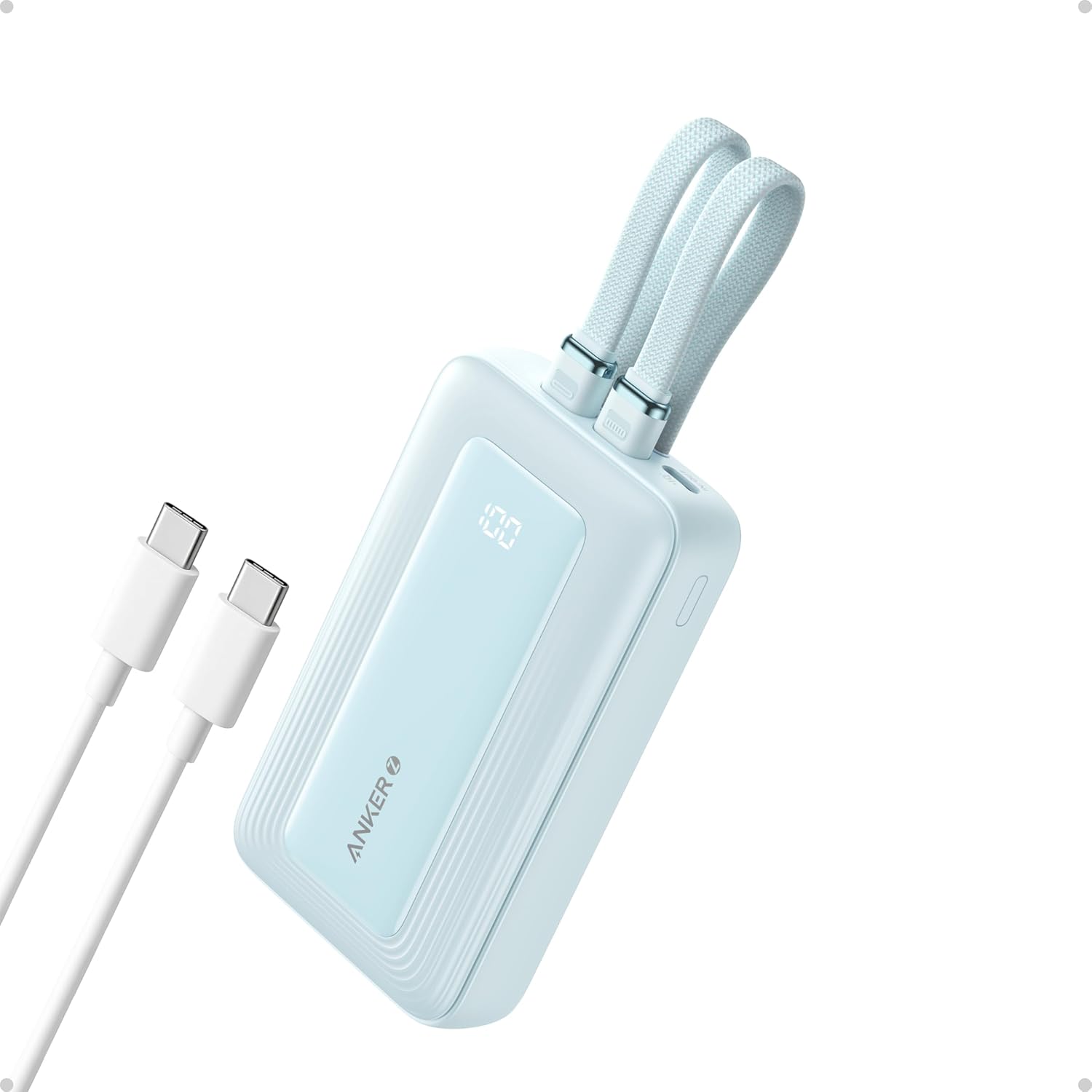 Anker Zolo Power Bank 10,000mAh Fast Charger for iPhone and More