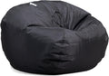 Cozy Comfort: Big Joe Classic Bean Bag Chair, Black Smartmax