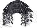 31 in Natural Rubber Tarp Bungee Straps for Heavy Duty Use