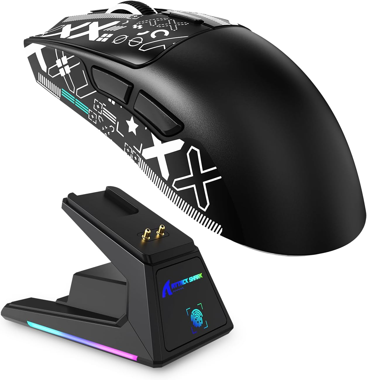 X1 Superlight Wireless Gaming Mouse with RGB Dock for Gamers
