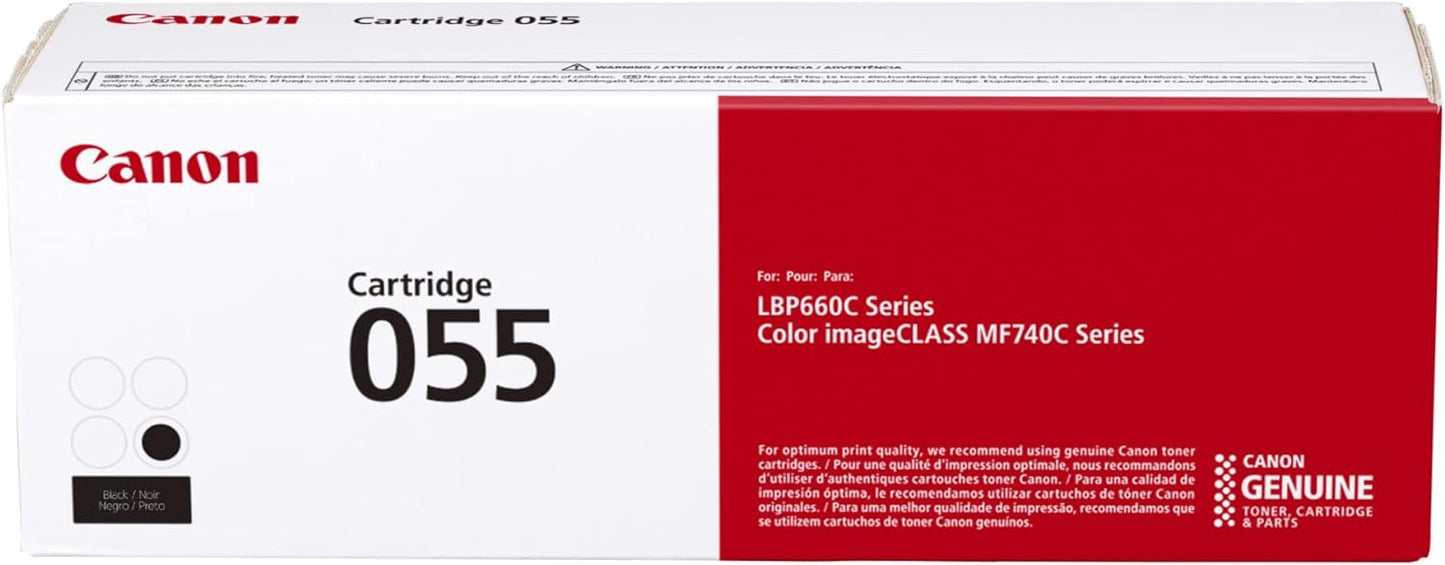 Canon Genuine Black Toner Cartridge - Crisp Prints!