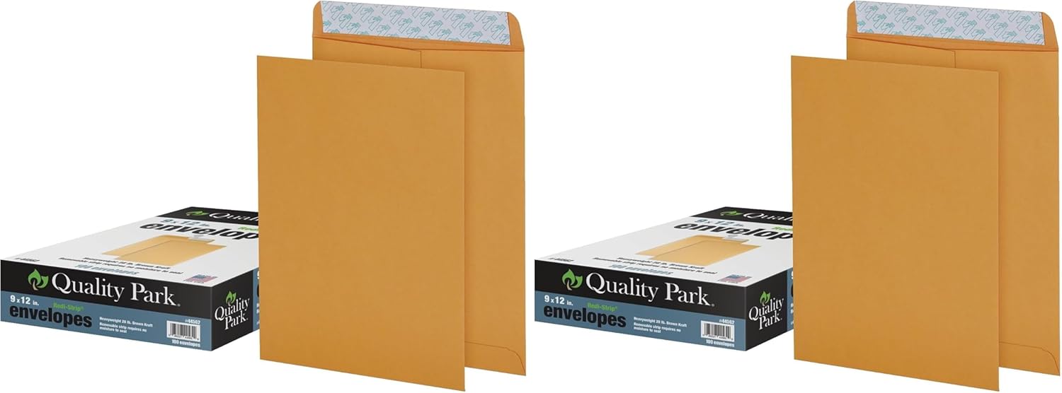 Quality Park Self-Seal Catalog Envelopes for Mailing and Storage