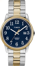 Timex Men's Easy Reader Watch - Classic Two-Tone Readability