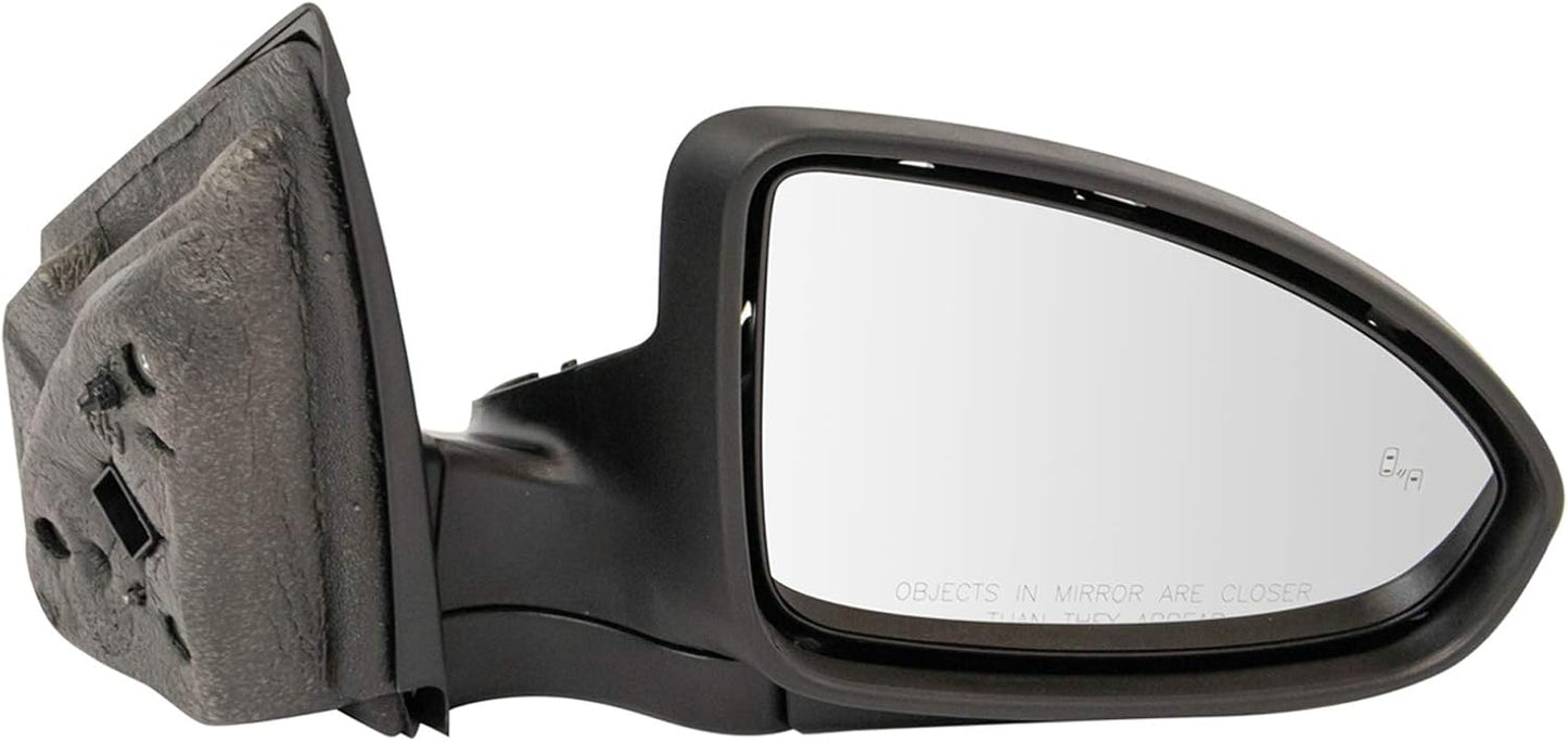 TRQ Right Mirror with Heat and Blind Spot Indicator for Cruze