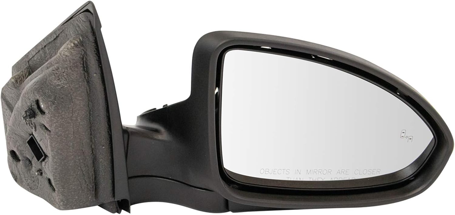TRQ Right Mirror with Heat and Blind Spot Indicator for Cruze