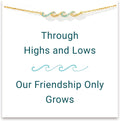 Friendship Bracelets for Women - Bestie Gift with Card