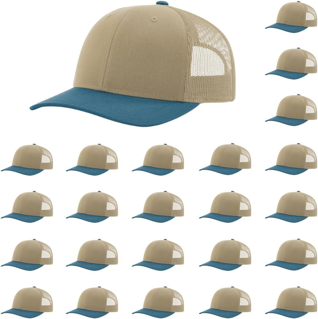 Richardson 112 Classic Six-Panel Adjustable Snapback Trucker Cap