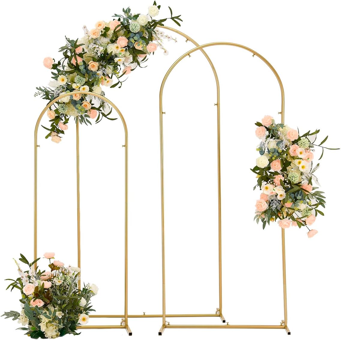 Vincidern Wedding Arch Backdrop Stand Set for Celebrations