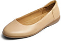 Womens Comfortable Ballet Dressy Work Flats - Cushioned Slip On