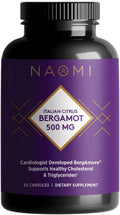 NAOMI Italian Citrus Bergamot 500mg - Support Healthy Cholesterol