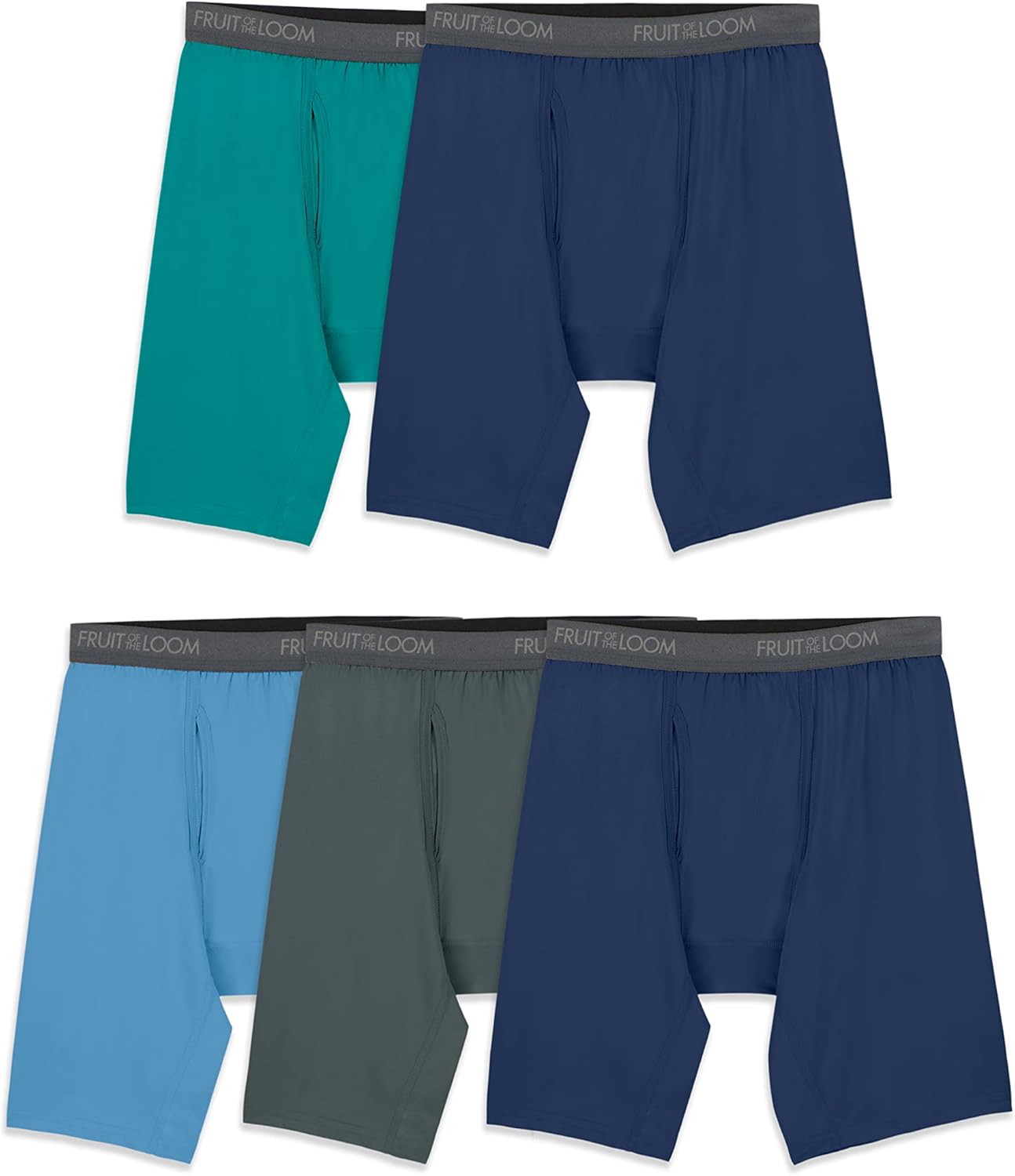 Fruit of the Loom Men's Stretch Boxer Briefs: Move with Ease