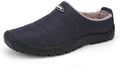 Mens Womens Winter Warm Slippers with Anti-Skid Rubber Sole - Cozy