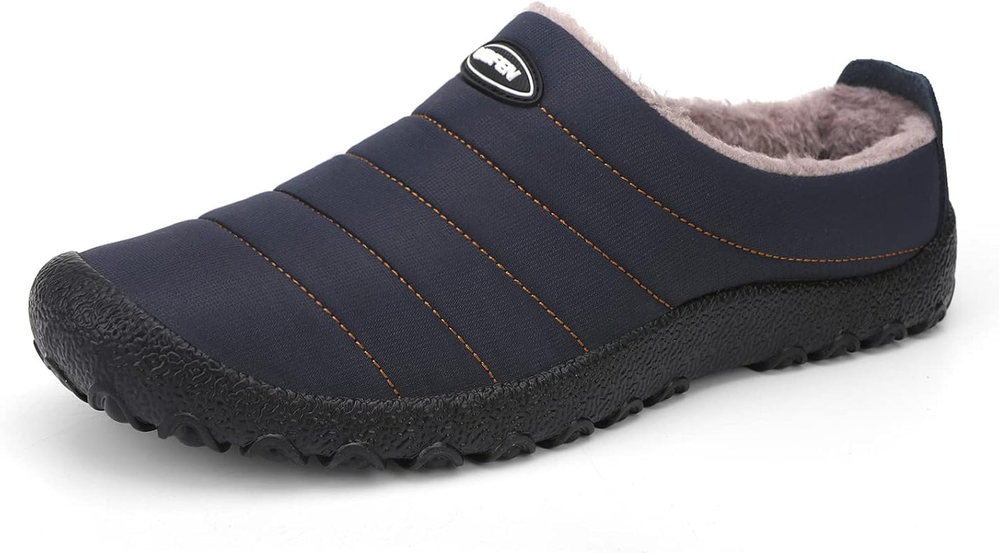 UBFEN Winter Warm Slippers with Fuzzy Plush Lining for All