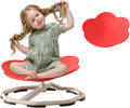 Red Sensory Spinning Chair for Autistic Kids