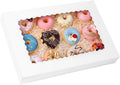 Moretoes 30pcs Cookie Boxes 16x11x2.5 in - Auto-Popup Bakery Boxes