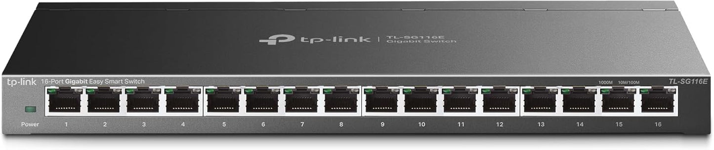 TP-Link 16 Port Gigabit Switch for Easy Smart Management