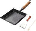 7.5 in Cast Iron Omelette Pan for Perfect Tamagoyaki Cooking